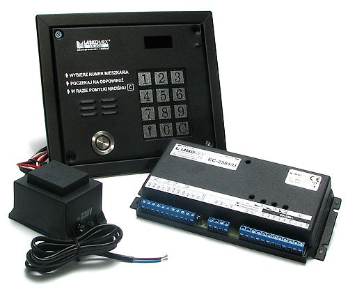 Cyfrowy system domofonowy CD2502T zestaw