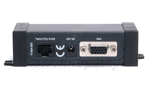 Aktywny nadajnik i odbiornik VGA po skrętce TrVGA300-P