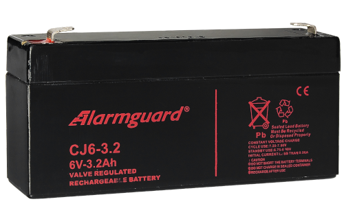 Akumulator Alarmguard 3.2Ah/6V CJ6-3.2 T1