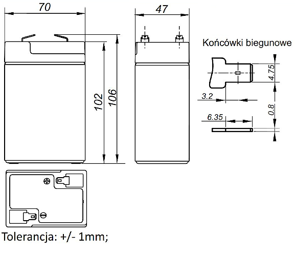 Wymiary AM 4.5-6