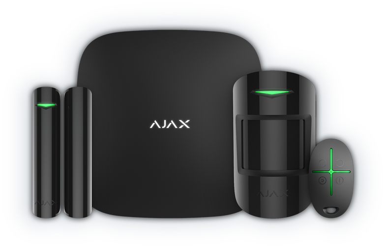 Bezprzewodowy zestaw alarmowy AJAX.