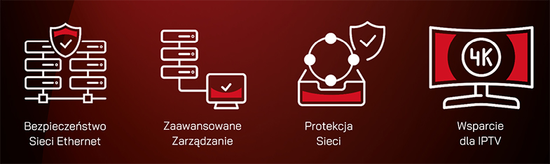Obsługa modułów SFP.