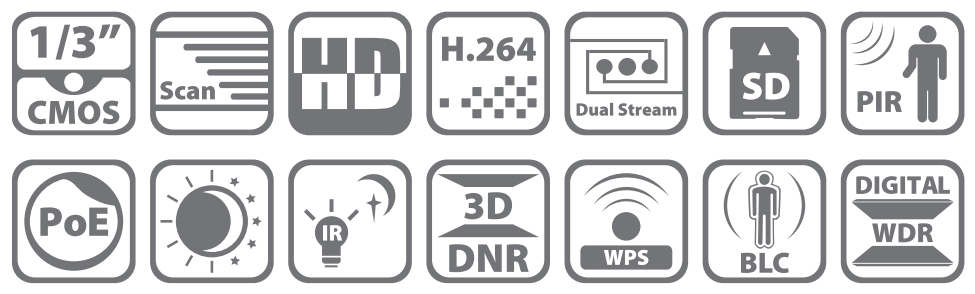 DS-2CD2432F-IW - Wybrane funkcje kamery.