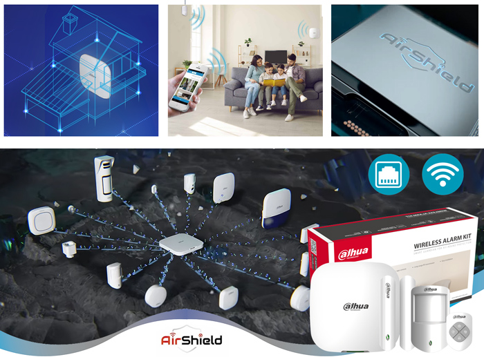 DH ART-ARC3000H-03-W2(868) - Zestaw DAHUA Alarm KIT - Ethernet, Wi-Fi.