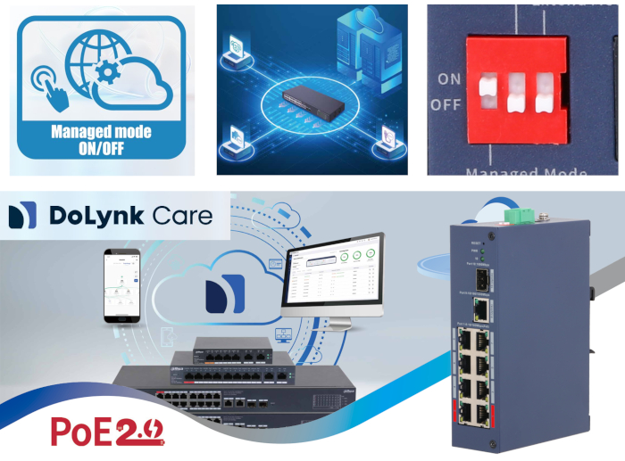 Na zamówienie
DH CHS4110-8ET-110 - Gigabitowy switch PoE DAHUA Industrial, Hardened Cloud Managed Series - rekomendowany do pracy w miejscach o zwiększonym zapyleniu, wysokiej lub niskiej temperaturze (zarządzalny / niezarządzalny).