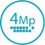 Rozdzielczość 4 MP w wideo dzwonku Dahua