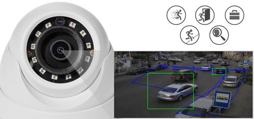 DH-IPC-HDW4231MP-0360B - Inteligentna analiza detekcji obrazu.