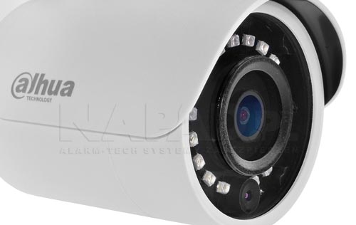DH-IPC-HFW4431SP-0360B - Wbudowany stałoogniskowy 3.6mm obiektyw w kamerze IP.