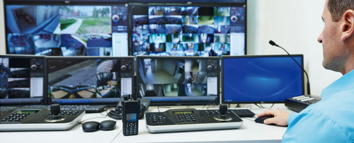 Przykładowe zastosowanie monitora Dahua w monitoringu CCTV.