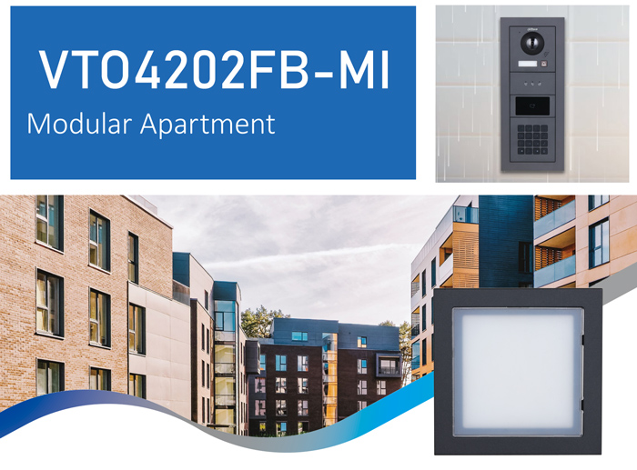 DH VTO4202FB-MI - Moduł ramki informacyjnej do systemu wideodomofonowego Dahua seria VTO4x.