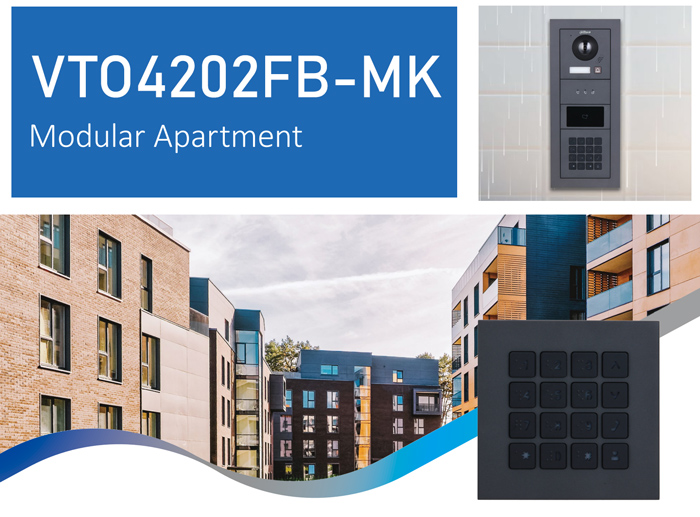 DH VTO4202FB-MK - Moduł numerycznej klawiatury do systemu wideodomofonowego Dahua seria VTO4x.