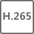 Kompresja obrazu H.265 w CS-HB-45W.
