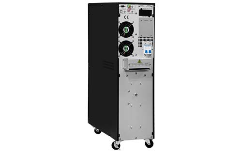 Panel tylny w zasilaczu awaryjnym UPS10 KV T ON Sinus