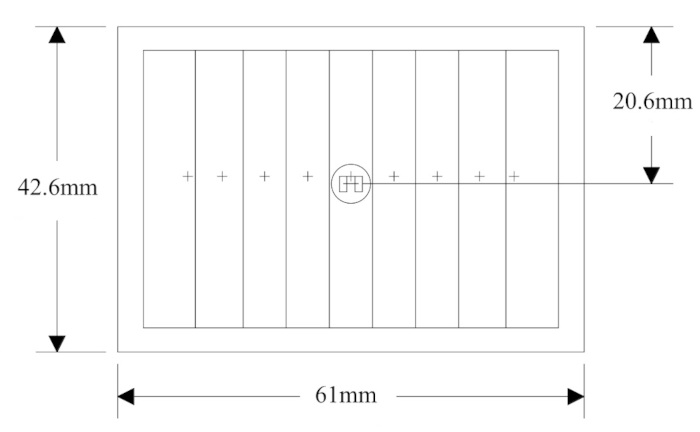 Wymiary soczewki PTX50AA