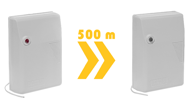 RP501S - zasięg do 500m.