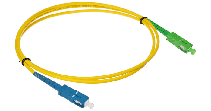 Patchcord jednomodowy G.652D SC / UPC - SC / APC SX.