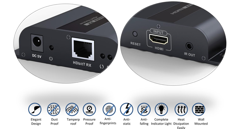 HDMI-EX-120IR - Najważniejsze cechy.