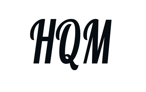 Logo nagłośnienia marki High Quality Music.