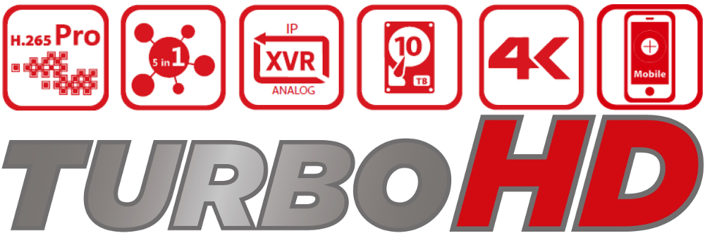 Rejestratory XVR z nowoczesnej serii Turbo HD.