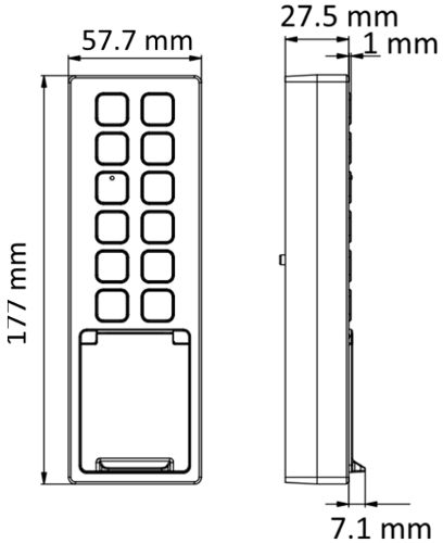 Wymiary Hikvision