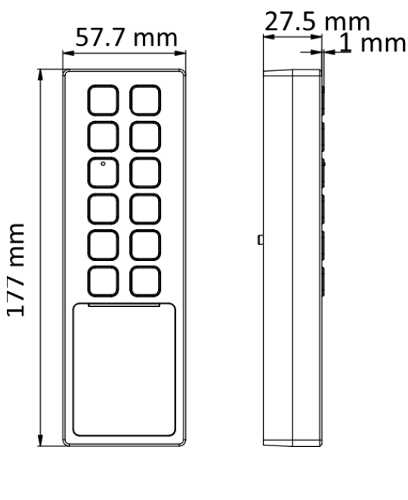 Wymiary Hikvision