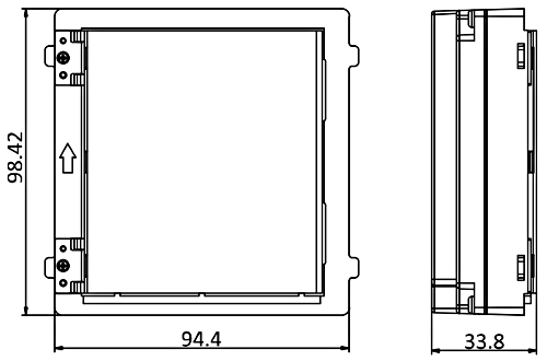 Wymiary Hikvision