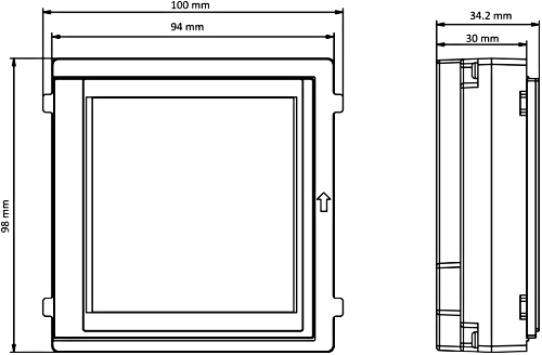 Wymiary Hikvision
