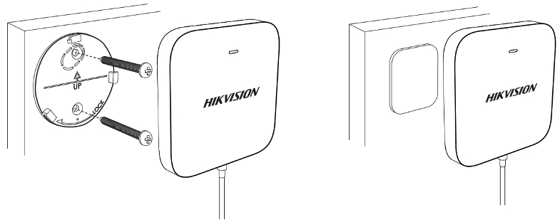 Sposoby montażu czujki Hikvision.