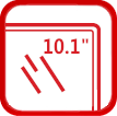 10-calowy ekran