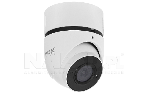Przykładowe zastosowanie podstawy z kamerą turret marki IPOX.
