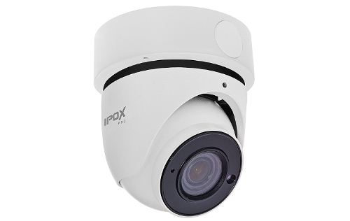 Przykładowe zastosowanie podstawy z kamerą kopułkową marki IPOX.