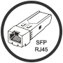 IPOX PX-SFP-RJ45-1G - Moduł typu SFP RJ45.