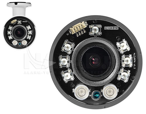 PX-TVIP2030-E - Oświetlacz podczerwieni w kamerze megapikselowej.