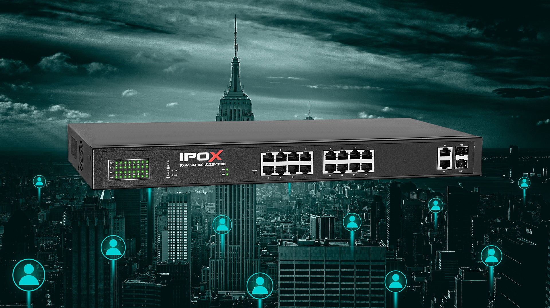PXM-S20-P16G-U2G2F-TP300