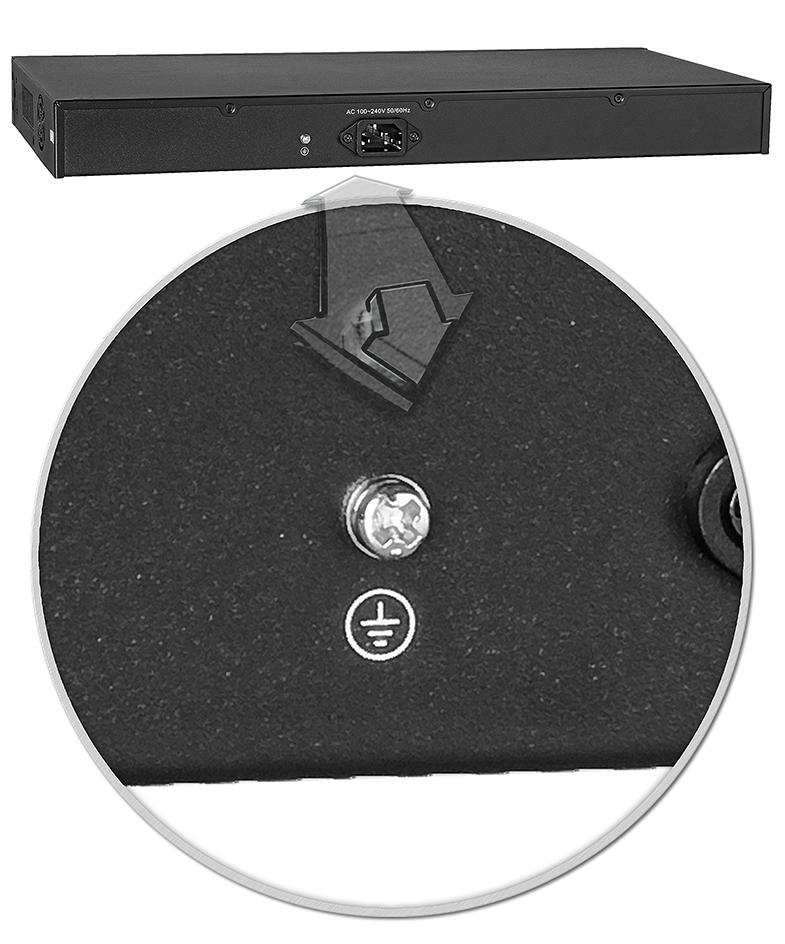 Solidna obudowa switcha PoE IPOX.
