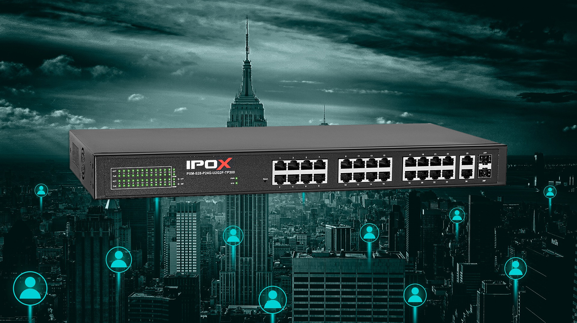 PXM-S28-P24G-U2G2F-TP300