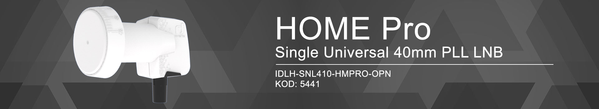 konwerter satelitarny Inverto Single Home Pro IDLH-SNL410-HMPRO-OPN