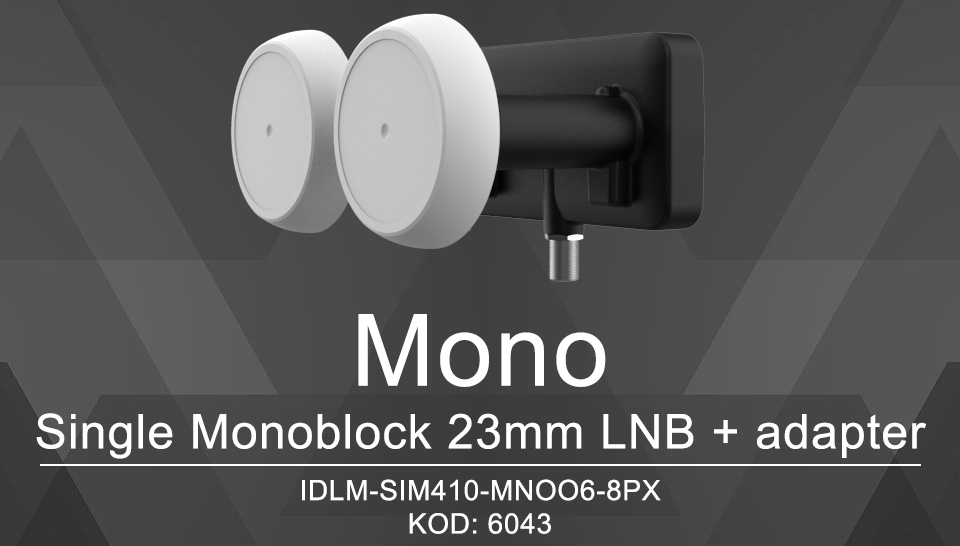 konwerter satelitarny Inverto Single Mono IDLM-SIM410-MNOO6-8PX