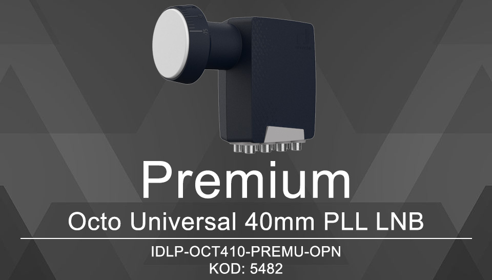 konwerter satelitarny Inverto Qcto Premium IDLP-OCT410-PREMU-OPN