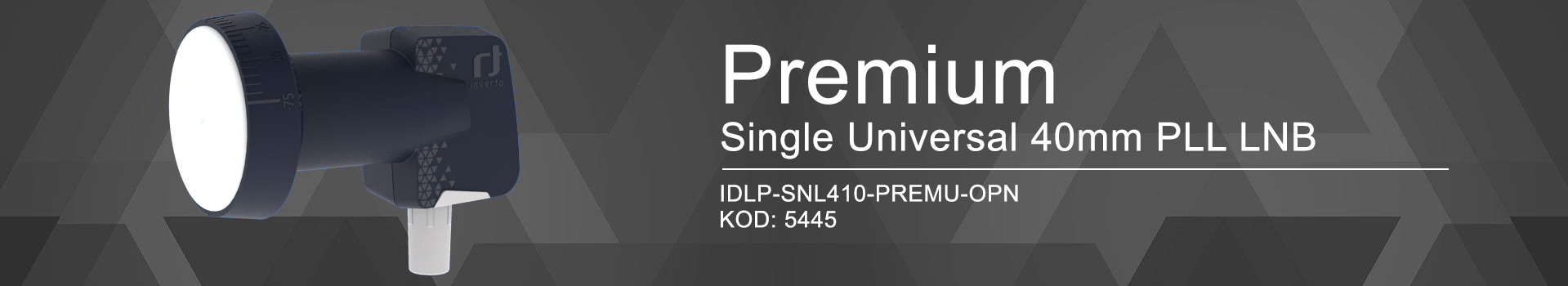 konwerter satelitarny Inverto Single Premium IDLP-SNL410-PREMU-OPN