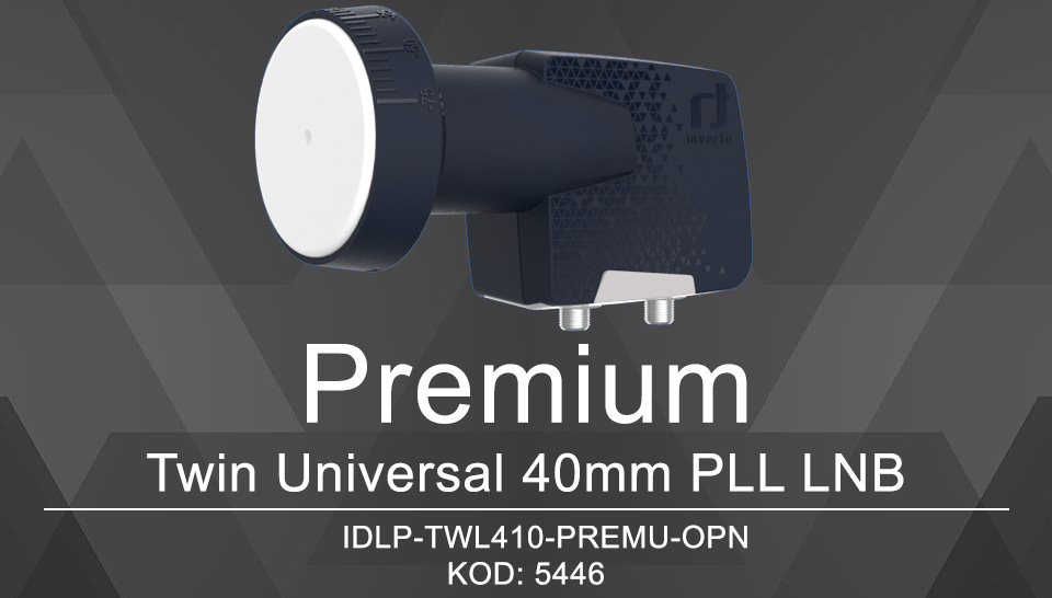 konwerter satelitarny Inverto Twin Premium IDLP-TWL410-PREMU-OPN