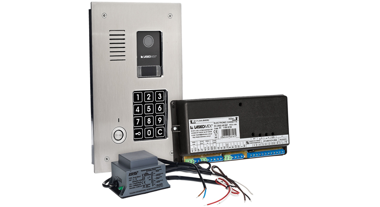 ZS-K-25/03 - Przykład systemu domofonowego Laskomex.