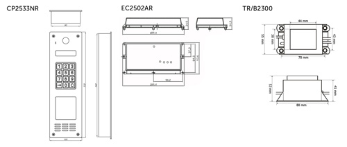 Wymiary - CD2502