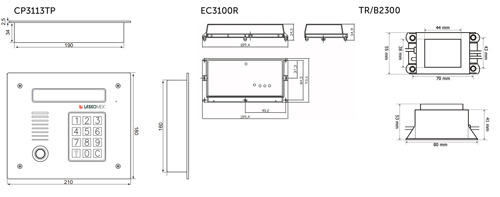 Wymiary - CD3113