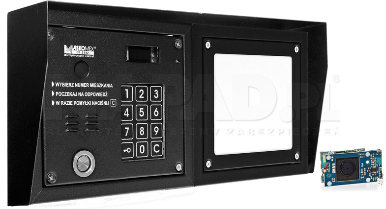 CP2503TP - Dodatkowe akcesoria panela domofonowego.