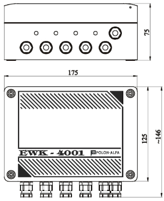 Wymiary EWK-4001