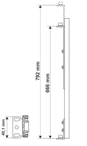 Wymiary ARAS1000N