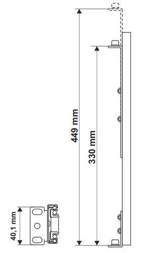 Wymiary ARAS600N 