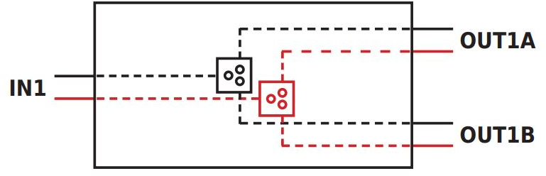 Schemat połączeń AWOP-225PR