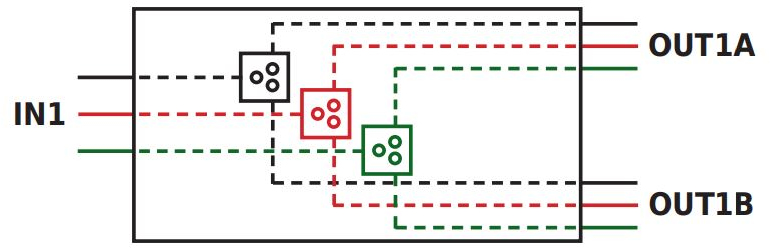 Schemat połączeń AWOP-325PR